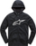 Bluze me kapuç Alpinestars A19 Ageless II Full Zip, pambuk poliestër, madhësia 2XL, e zezë e bardhë