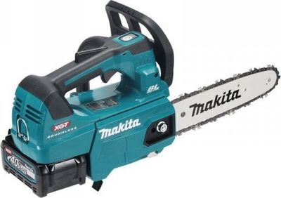 Sharrë me zinxhir Makita UC002GM102, 40V Max, shufër 25 cm, me bateri dhe karikues