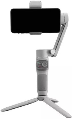 Gimbal për telefon Zhiyun Smooth Q3 Combo, me dritë LED, tripod, gri