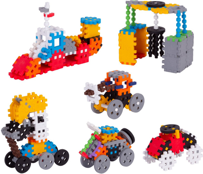 Lodra konstruktori Marioinex Waffle Blocks Mini, 300 copa, në kuti, shumëngjyrëshe