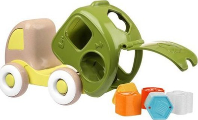 Lodër kamion riciklimi Early Learning Centre, me forma, plastikë dhe dru, me ngjyra nga të gjitha