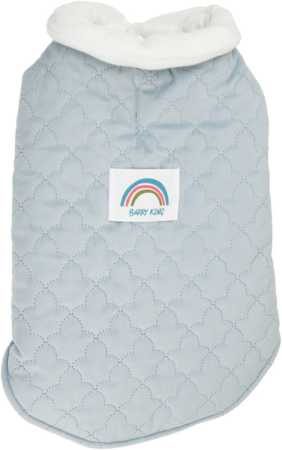 Jaketë për qen Barry King XS, me mëngë, 30 cm, blu e çelët