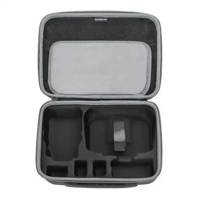 Çantë transporti Sunnylife Combo, për DJI Mini 4 Pro, me ndarje aksesorësh, gri