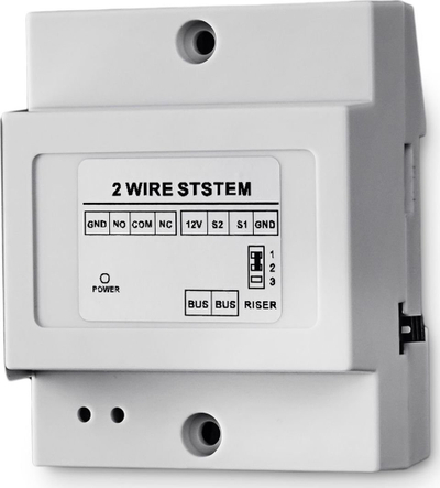 Modul ndihmës për brava Spacetronik SPD-ML01, 2 tela, 24V DC, i bardhë