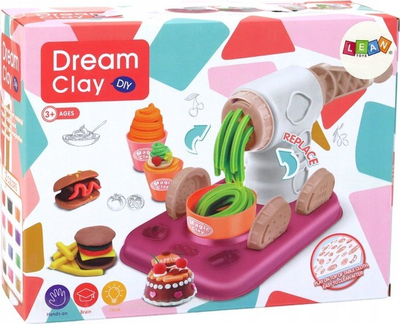 Set plasteline Play Doh LEAN Toys, 36 gjëra, makinë për forma, me ngjyra të ndryshme