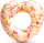 Rreth noti Intex Sprinkle Donut Heart Tube, 94x89cm, PVC, shumëngjyrësh