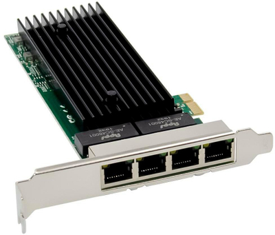 Kartë rrjeti Microconnect PCIe X1 Intel, Gigabit, për kompjuter tavoline