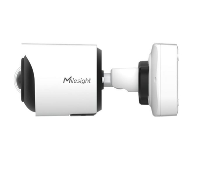 Kamerë sigurie Milesight AI 180° Panoramic Mini Bullet, 4K, IP67 IK10, e bardhë