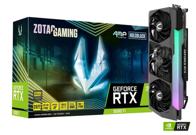 Kartelë grafike Zotac GAMING GeForce RTX 3090 Ti AMP Extreme Holo NVIDIA 24 GB GDDR6X