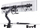 Mbajtëse tavoline për 3 monitorë StarTech.com Crossbar, deri 27", VESA 75x75/100x100, e zezë