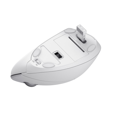 Maus Trust Verto, 1600 DPI, i bardhë