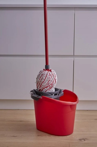 Mop Vileda Microfibre and Power, mikrofibër, koka rezervë