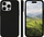 Mbulesë telefoni Dbramante1928 Monaco për iPhone 15 Pro, silikoni i ricikluar, MagSafe, e zezë