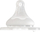 Gumë biberoni Neno Size M, 3–6 muaj, set 2 copë, transparente