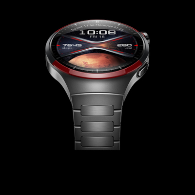 Ora e zgjuar Huawei Watch 4 Pro Space Edition, 1.5" AMOLED, GPS, titan gri