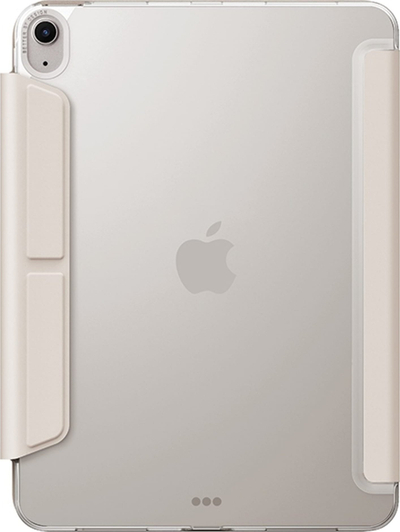 Kapotë Uniq Camden Click për iPad Air 13" 2024, me mbajtëse për Apple Pencil, bezhë