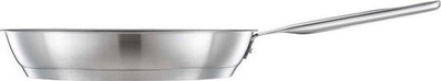 Tigan All Steel Fiskars, 28cm, çelik inox, i argjendtë