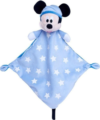 Lodër pelushi Simba Mickey Mouse, 30cm, me batanije, shumëngjyrëshe