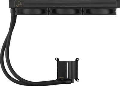Ftohës uji për procesor ASUS ProArt LC 360, 360 mm, 3x 120 mm, i zi