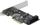 Kartë kontrolli SATA DeLOCK 90396, SATA 6Gb/s, PCIe 3.0 x4, e zezë