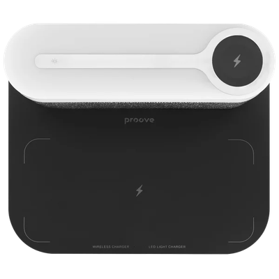 Llampë nate dhe karikues wireless Proove Day & Night – 15W me sensor inteligjent drite