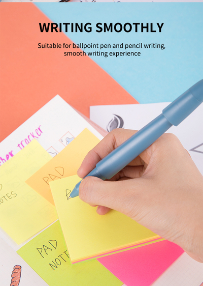 Postit DELI 76x76 100fl neon mix a02602 1/12