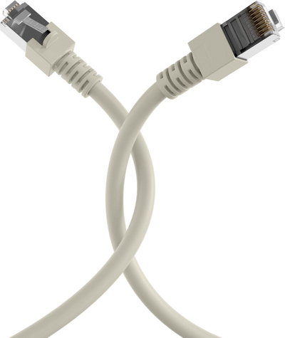 Kabllo rrjeti EFB Elektronik RJ45 Cat.5e, SF/UTP, 0.15m, gri
