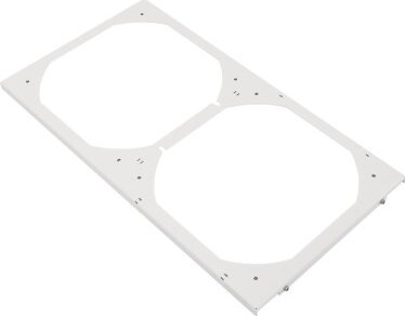 Rram ventilatorësh Watercool MO RA IV 200, për radiator MO RA IV, për ventilatorë 200 mm, i bardhë