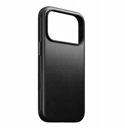 Këllëf për telefon Nomad Modern, për iPhone 17 Pro, lëkurë Horween, i zi