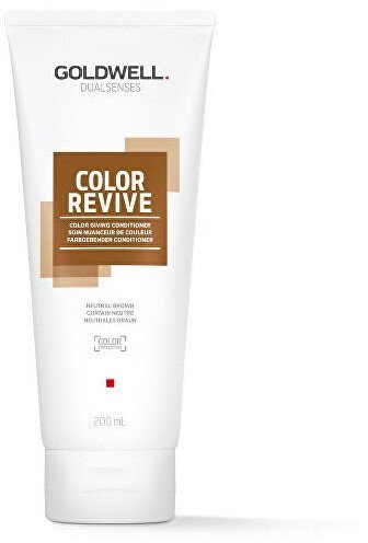 Balsam për flokë Goldwell Dualsenses Color Revive Neutral Brown, 200ml, për flokë ngjyrë kafe