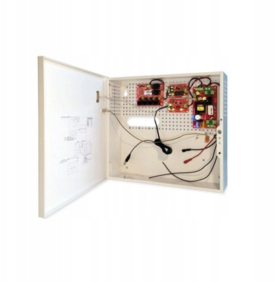 PoE напојување со UPS BCS Power BCS-UPS/IP4/E-S, 5 порти, 100Mbps, бело