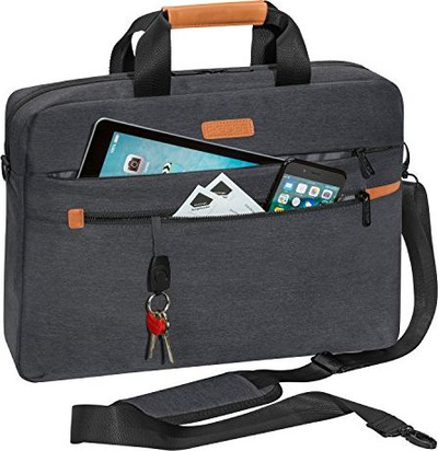 Çantë laptopi PEDEA Elegance Pro, 15.6", me ndarje për tablet 11", gri