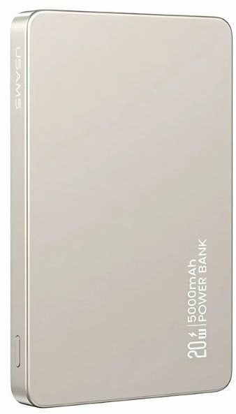 Powerbank Usams USA0, 5000mAh, 20W PD MagSafe Wireless, titanium