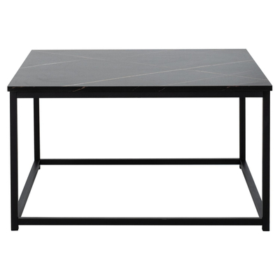 Tavolinë për kafe Braylen 75x75x43cm (HM8942.13), zezë