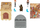 Set lodrash Wizarding World Harry Potter Magical Minis Room of Requirement, figura 8 cm, me plot aksesore, me plot ngjyra