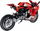 Lodër konstruktore IM.Master Mechanical Motorbike NO.6833, 557 pjesë, e kuqe
