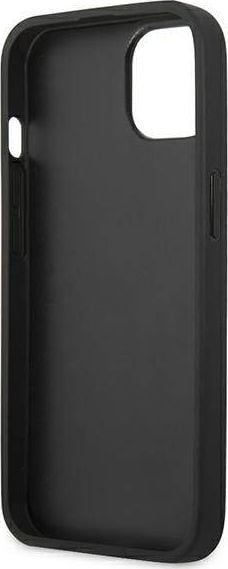 Futrollë telefoni Karl Lagerfeld KLHCP13SPKMK, për iPhone 13 mini 5.4", hardcase lëkurë, e zezë