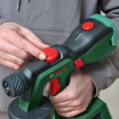 Pistoletë spërkatëse Bosch AdvancedSpray 18V-500, pa kabllo, 18V
