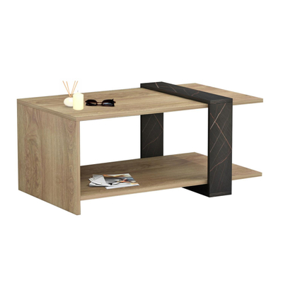 Tavolinë për kafe Wilma 80x50x35Hcm (HM8950.12), zezë