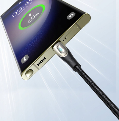 Kabllo USB C në USB C Joyroom Star Light SA27 CC5, 100W, 1.2m, e zezë