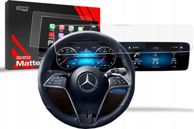 Film mbrojtës ekrani GRIZZ MatteScreen për Mercedes V-Class 2024-2025, anti-fingerprint, matte, transparent