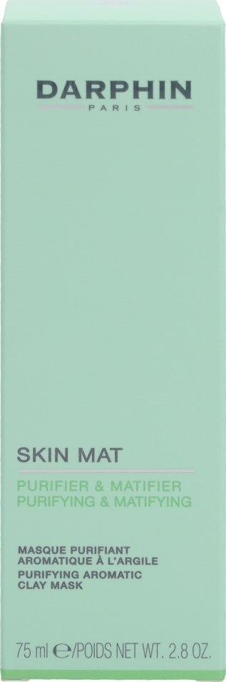 Maskë fytyre Darphin Skin Mat, pastruese me baltë, 75ml