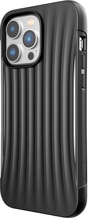 Футрола за телефон X-Doria Raptic Clutch за iPhone 14 Pro Max, биоразградива, отпорност на паѓања 3m, црна