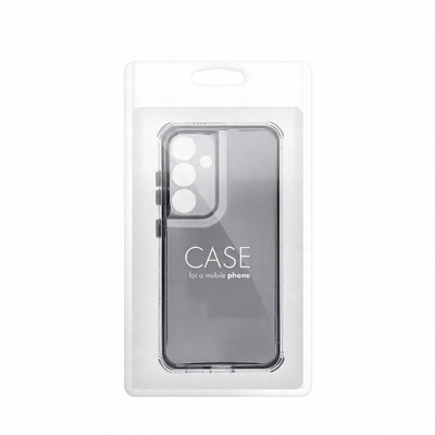 Futrollë Matrix Clear Case për Samsung S24 FE, e tejdukshme, me kornizë të zezë