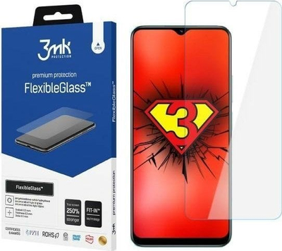 Mbrojtëse ekrani 3MK FlexibleGlass për Oppo A17, xham hibrid 7H, transparente