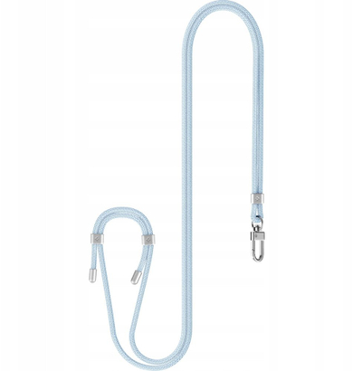 Rrip telefoni Spigen Universal Cross Body Strap 2, universal, i rregullushem, blu e zbehtë