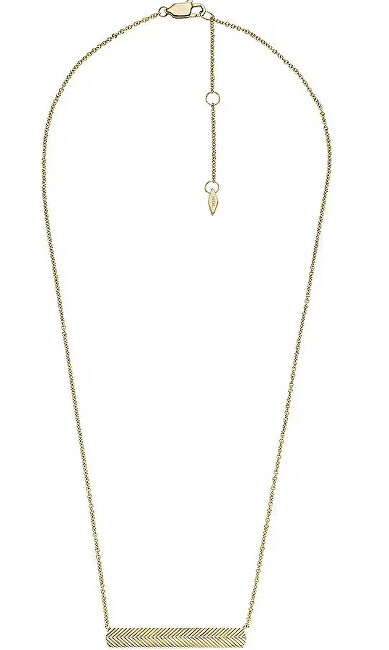 Qafore për femra Fossil Harlow Linear JF04533710, 45cm, e artë