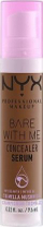 Серум коректор NYX Professional Makeup Bare With Me, 9.6ml, средно покривање, нијанса Mocha