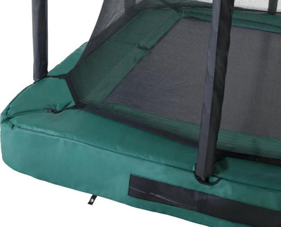 Trampolinë Salta Premium (5857G), 305 x 214 cm, e zezë dhe gjelbër