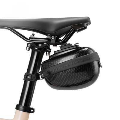 Çantë shalë biçiklete Rockbros Saddle Bag Rigid, hard shell, 0.4L, e zezë